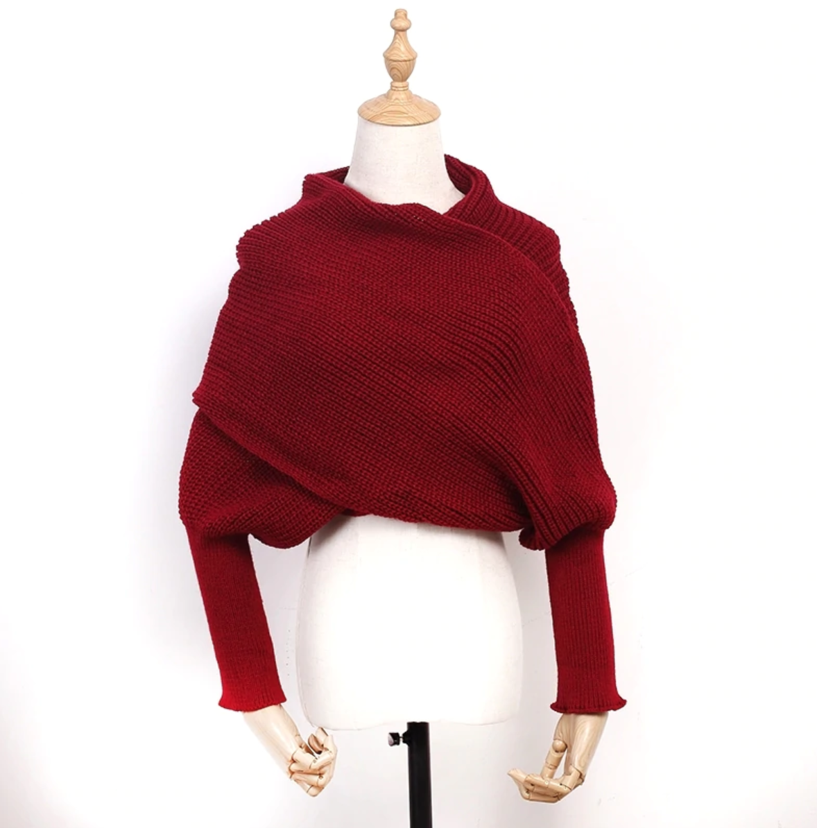 Cachecol da Hanksome com mangas