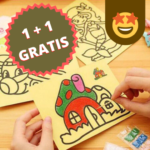 Conjunto de arte de pintura de areia colorida(10X)