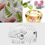 GLUESY®️ Conjunto de Moldes de Cola de Cristal Feita à Mão (83 peças)