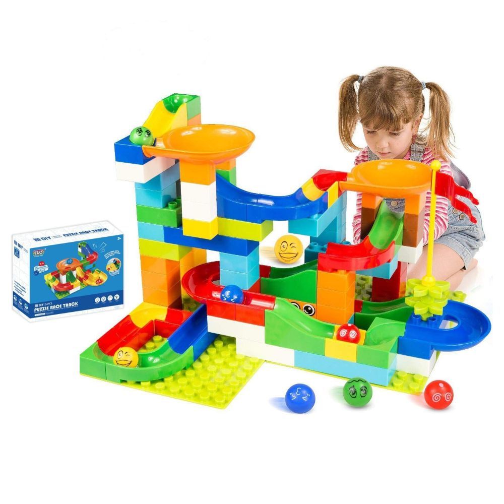 TOYNEXUS® Puzzle pista de corrida para crianças (168 peças)