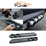DRIVA TUNE® Autocolante de Tubos de Escape de Carros Desportivos
