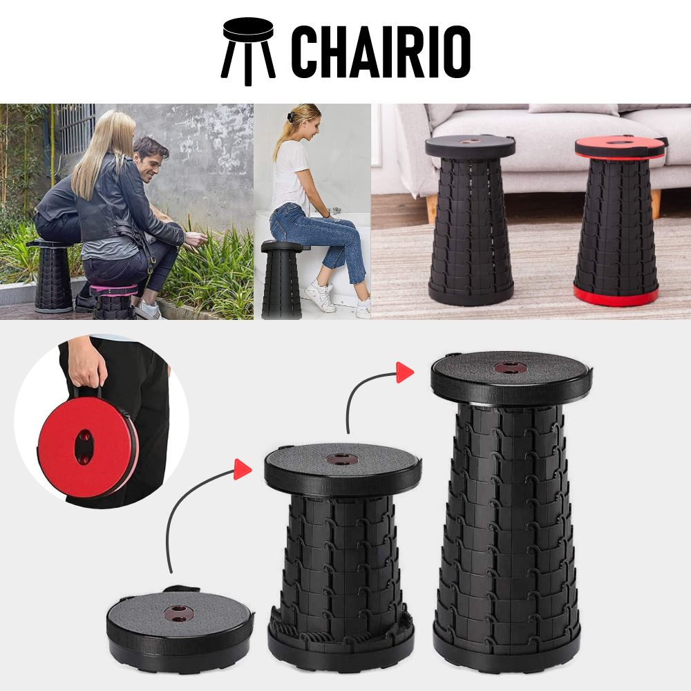 Cadeira Telescópica Dobrável - CHAIRIO®