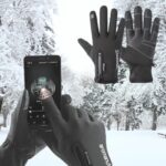 Luvas para Ecrã Tátil à Prova de Água de Inverno