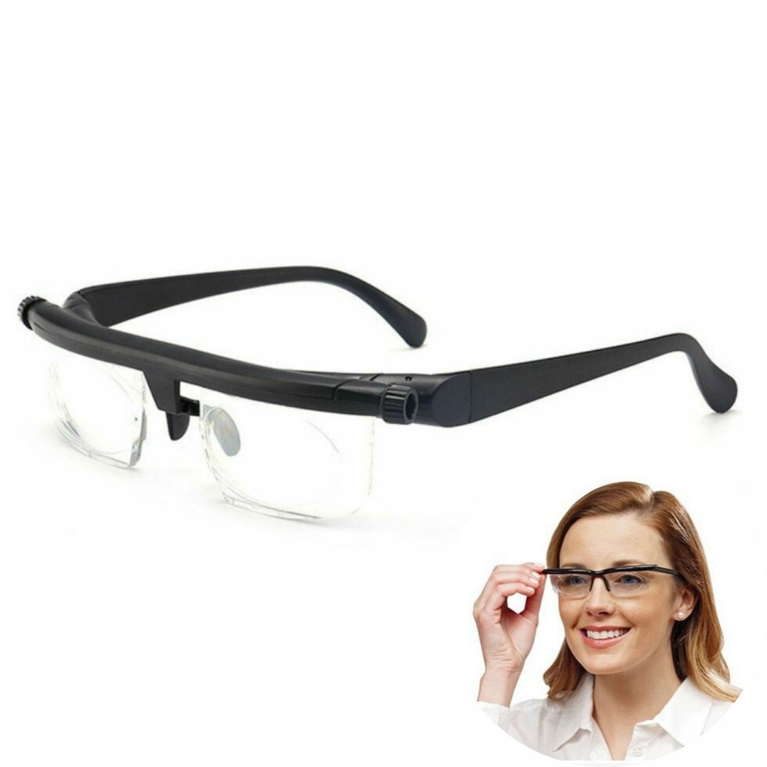 Óculos de leitura de visão ajustáveis