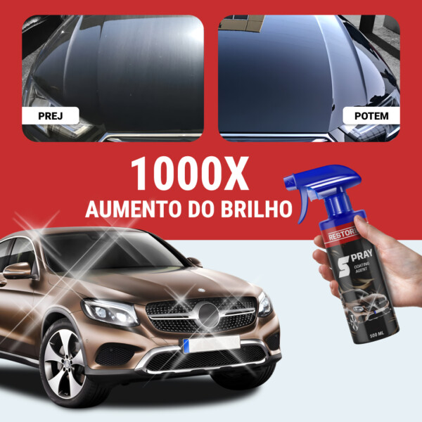 RESTORIDE - Spray para proteção de peças metálicas e de vidro do automóvel - Image 5