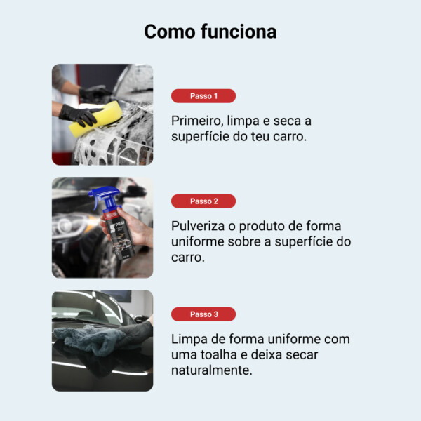 RESTORIDE - Spray para proteção de peças metálicas e de vidro do automóvel - Image 6