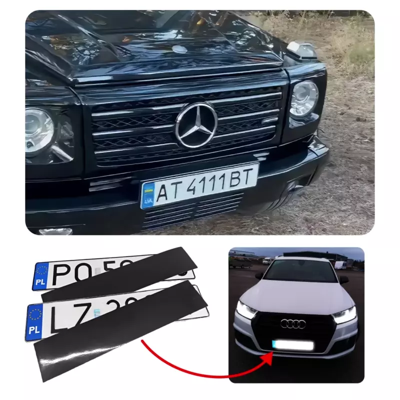 PELÍCULA DE PLACA DE LICENÇA ANTI-RADAR RADARSHIELD™