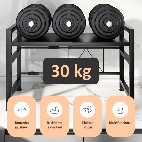 MicroRack™ Prateleira Expansível para Forno de Micro-ondas - Image 4