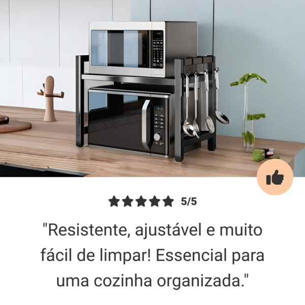 MicroRack™ Prateleira Expansível para Forno de Micro-ondas - Image 8