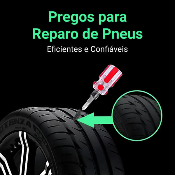 Tirestore™ Pregos para Reparação de Pneus – 30 peças - Image 2