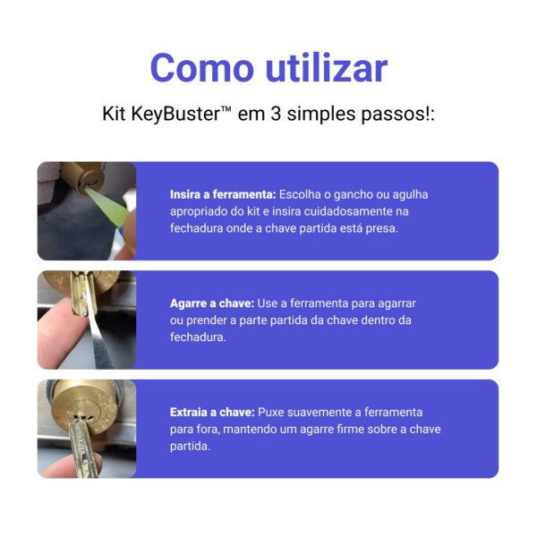 KeyBuster™ Kit para Extração de Chaves Partidas - Image 5