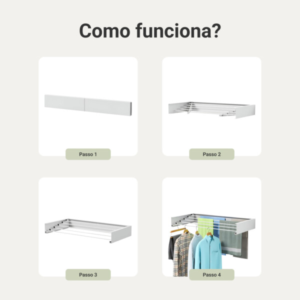 NINJARACK™ ESTENDEDOR DOBRÁVEL DE PAREDE - Image 4