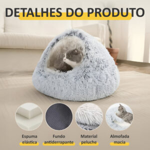Alternative view of PurrNest - Cama Anti-Ansiedade para Animais