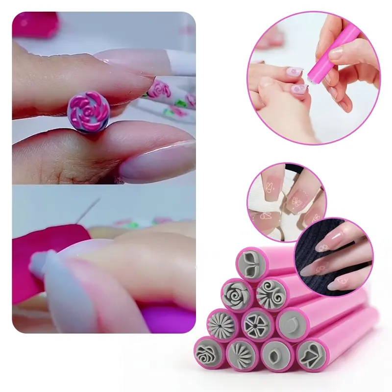 NAILGENIUS™ - Conjunto de Canetas para Nail Art