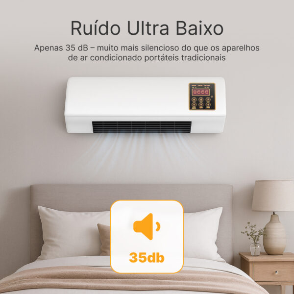 Enchantia – ventilador de resfriamento e aquecimento instalável sem perfuração - Image 3