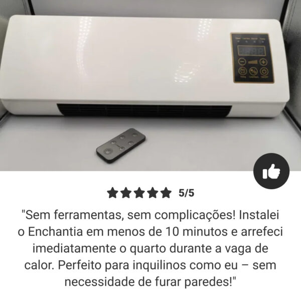 Enchantia – ventilador de resfriamento e aquecimento instalável sem perfuração - Image 7