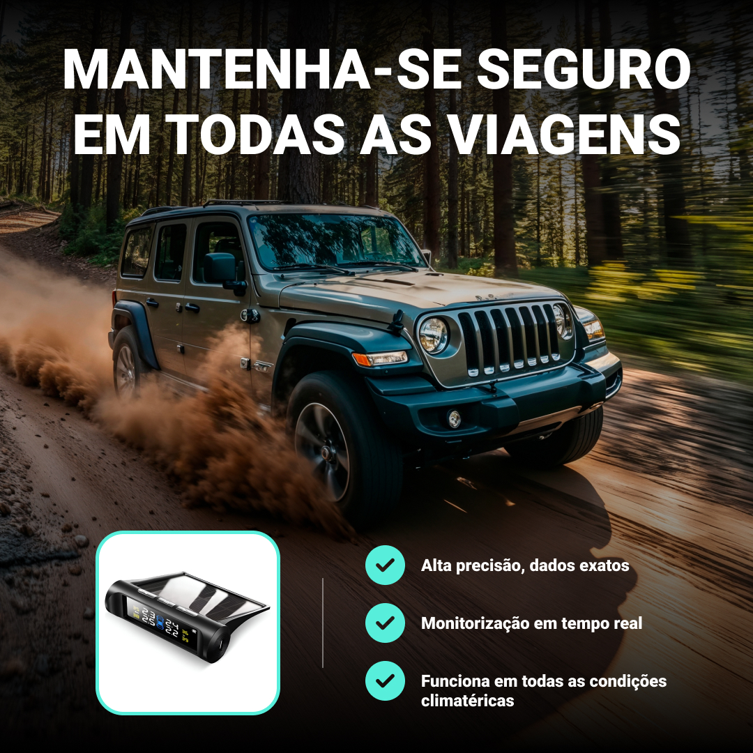 Riboton™ - Sistema de Monitoramento da Pressão dos Pneus Solar - Image 2