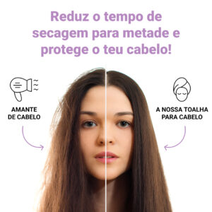 Alternative view of HAIRGLOW® – Toalha Para Cabelos de Secagem Rápida (1+1 GRÁTIS)